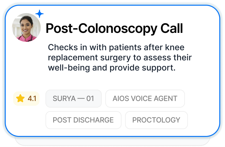 Post-Colonoscopy Call